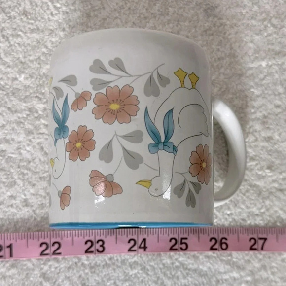 Vintage Blue Ribbon Country Kitchen  Geese Mug - Picture 8 of 9